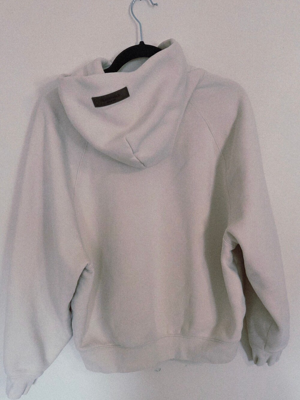 Fear of God Essentials Hoodie 'Eggshell' Men's Size S - Picture 3 of 9